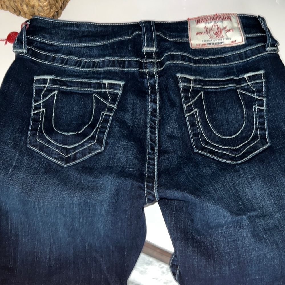 Women’s skinny true religion jeans